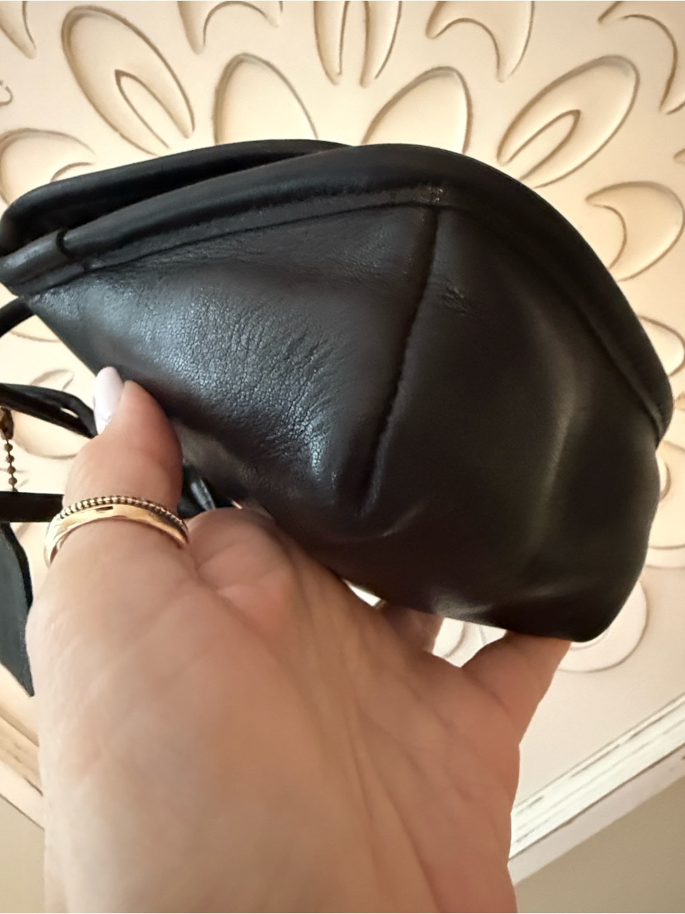 COACH Everett Small Black Crossbody Purse Handbag 9934 - Picture 2 of 10